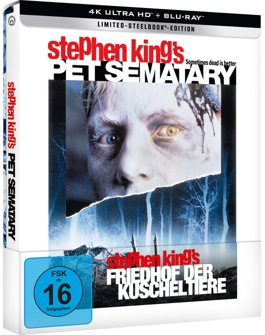 Friedhof der Kuscheltiere 4K UHD + Blu-ray Lim. SteelBook