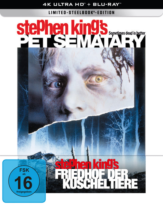 Friedhof der Kuscheltiere 4K UHD + Blu-ray Lim. SteelBook