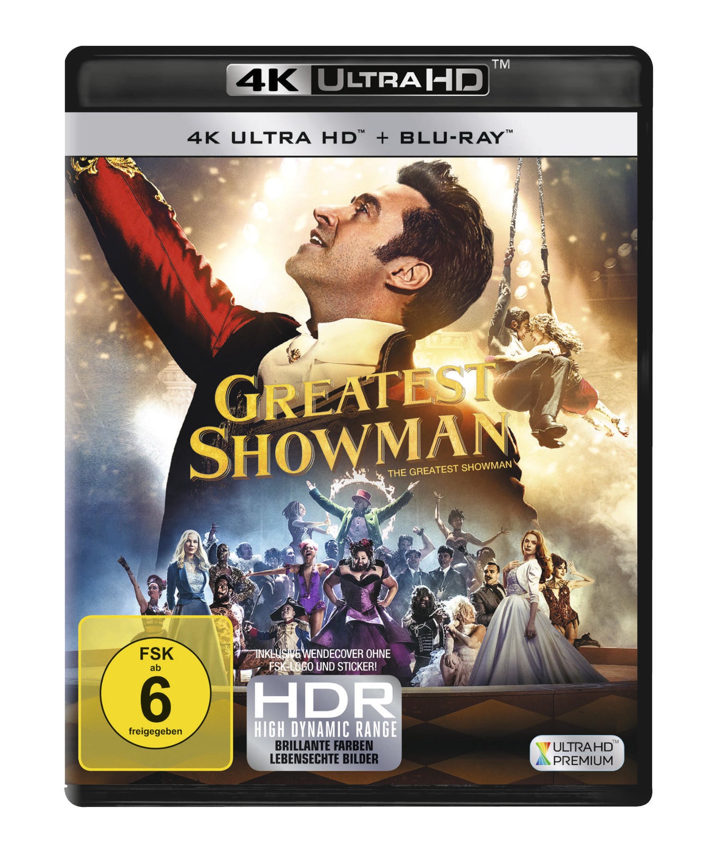 Greatest Showman 4K UHD + Blu-ray