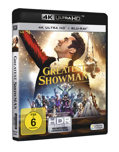 Greatest Showman 4K UHD + Blu-ray