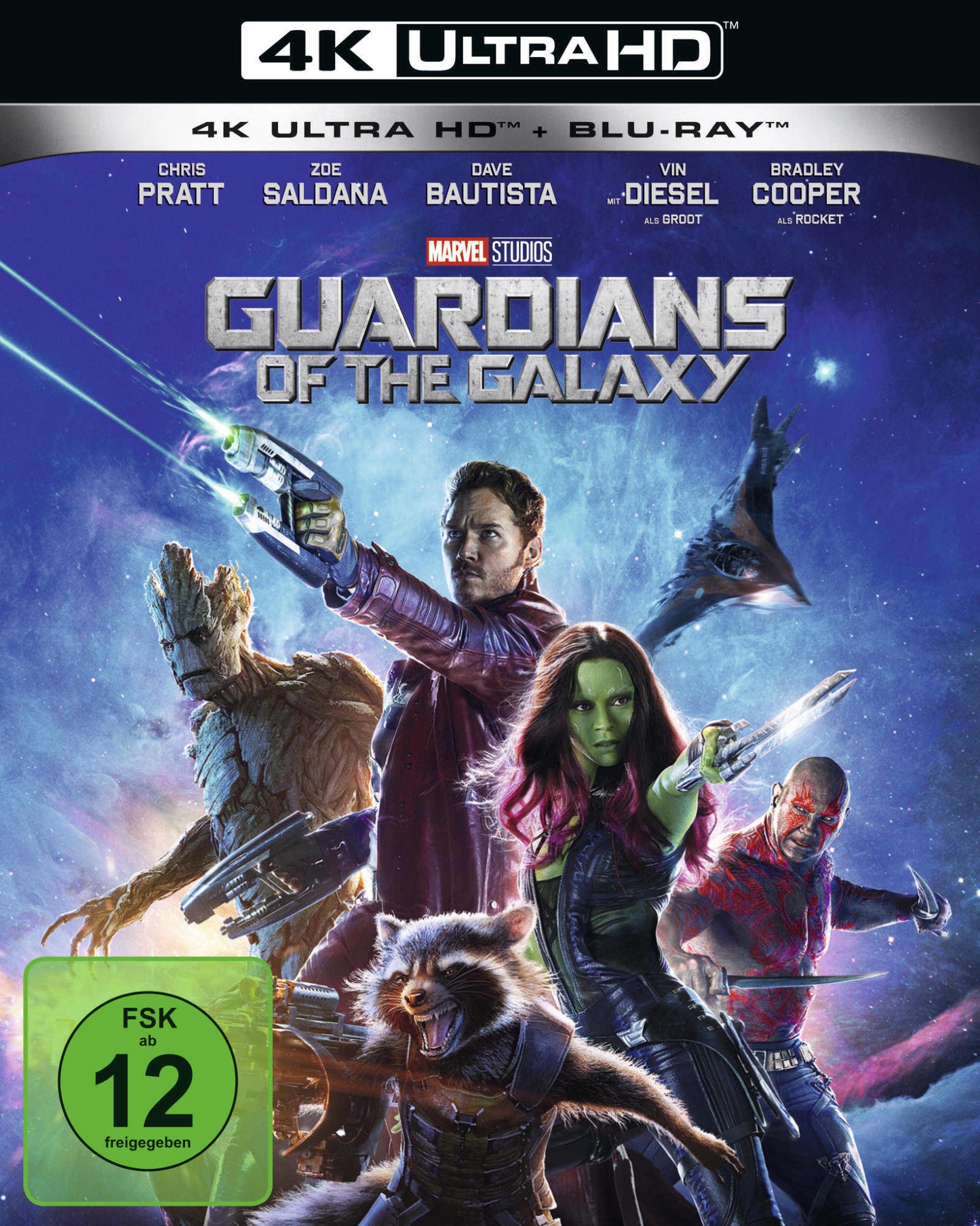 Guardians of the Galaxy 4K UHD + Blu-ray