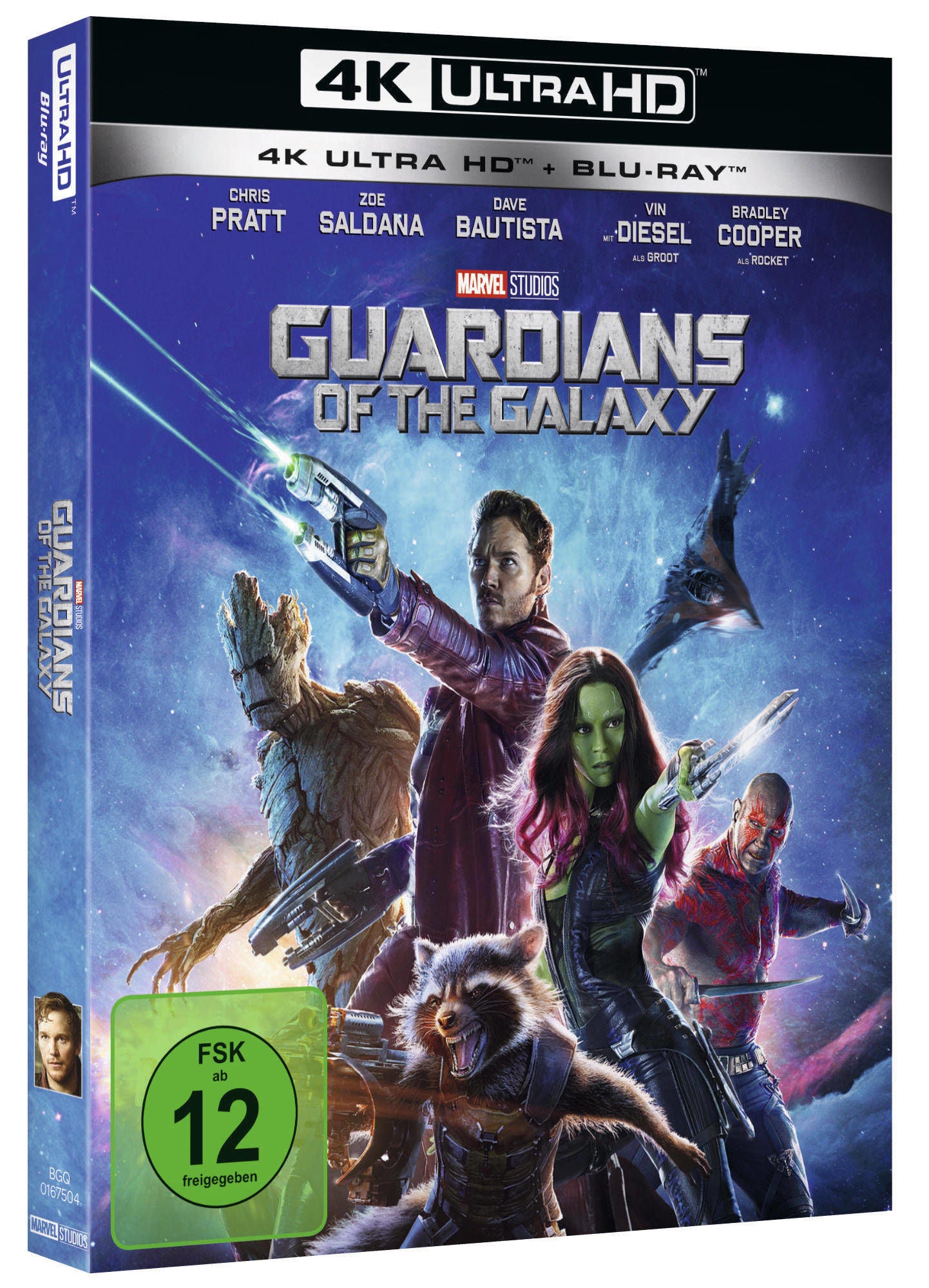 Guardians of the Galaxy 4K UHD + Blu-ray