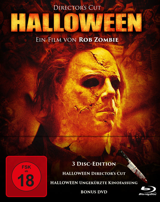 Rob Zombies Halloween Director’s Cut Blu-ray (Mediabook)