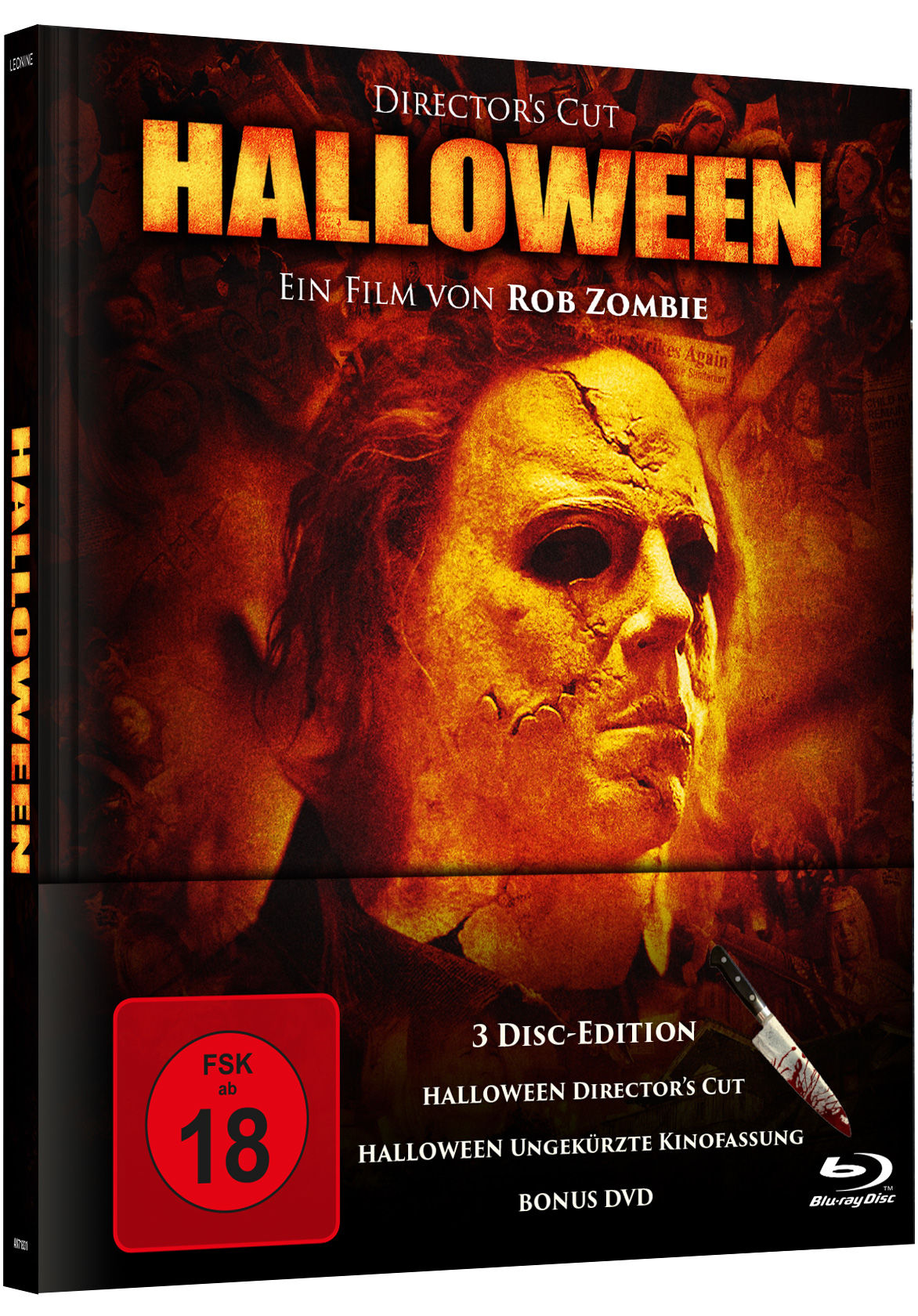 Rob Zombies Halloween Director’s Cut Blu-ray (Mediabook)