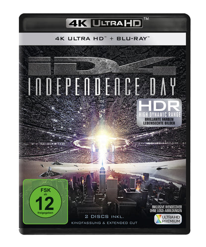 Independence Day - Extended Cut 4K UHD + Blu-ray