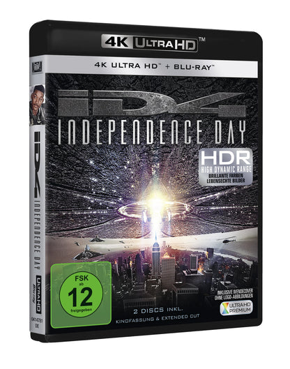 Independence Day - Extended Cut 4K UHD + Blu-ray