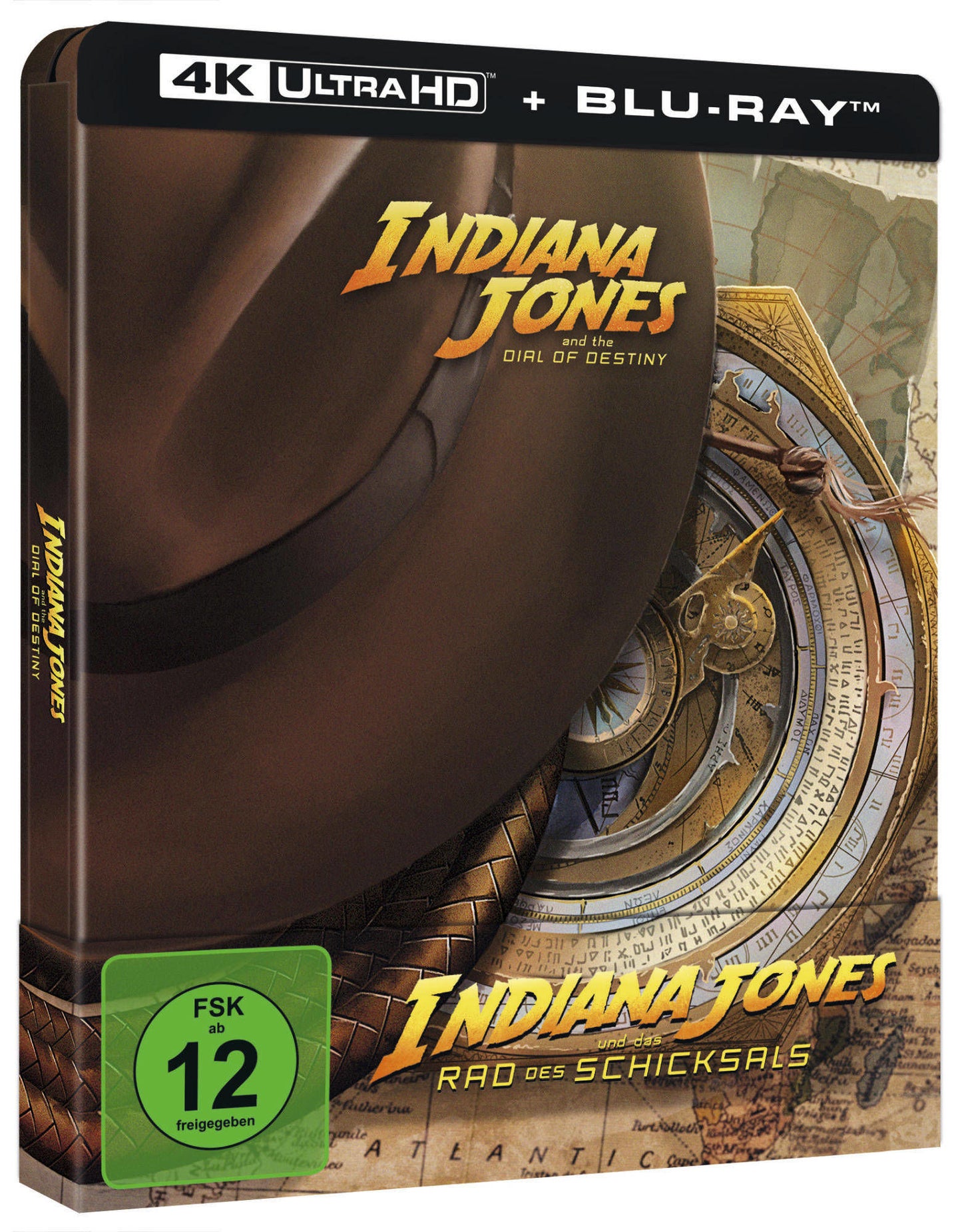 Indiana Jones und das Rad des Schicksals 4K UHD + Blu-ray (Steelbook)