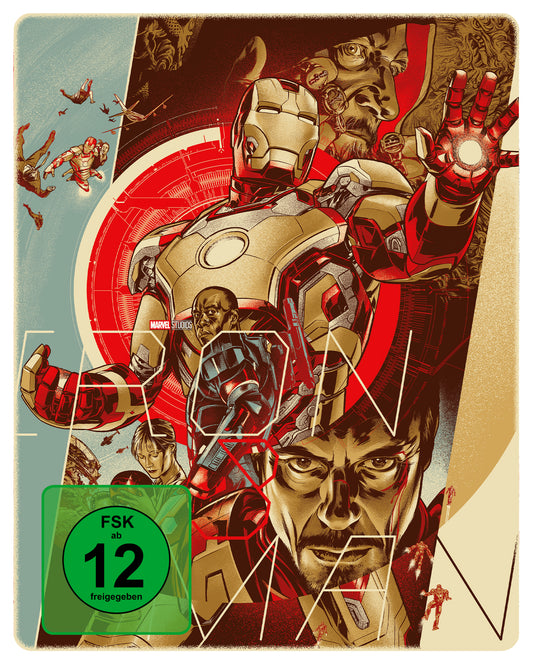 Iron Man 3 4K UHD + Blu-ray Mondo Edition (Lim. Steelbook)