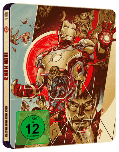 Iron Man 3 4K UHD + Blu-ray Mondo Edition (Lim. Steelbook)