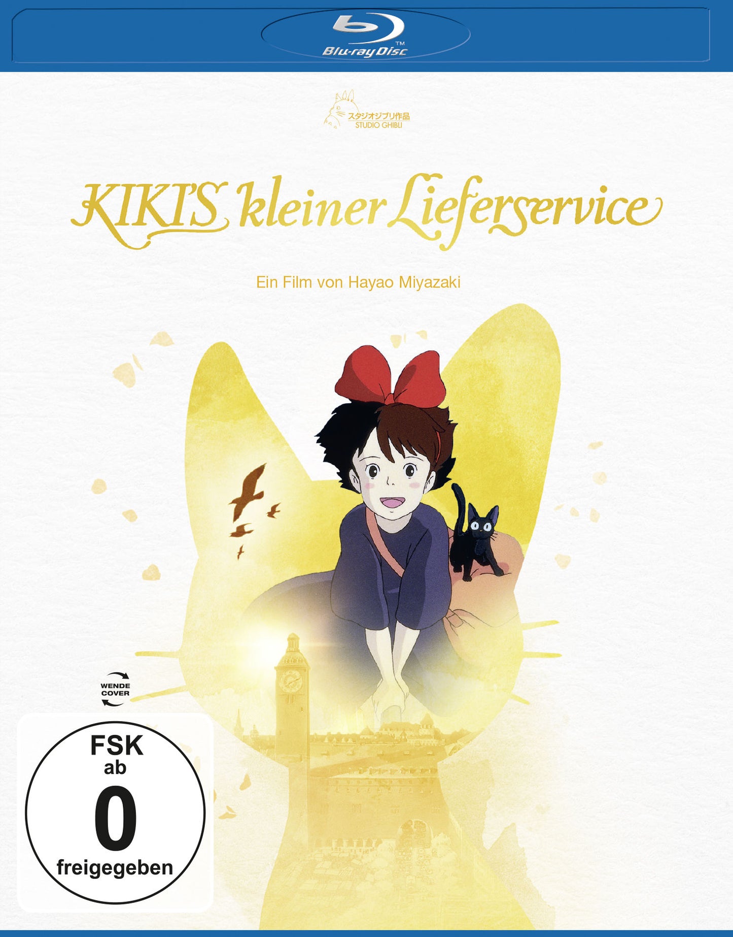 Kikis kleiner Lieferservice Blu-ray (White Edition)