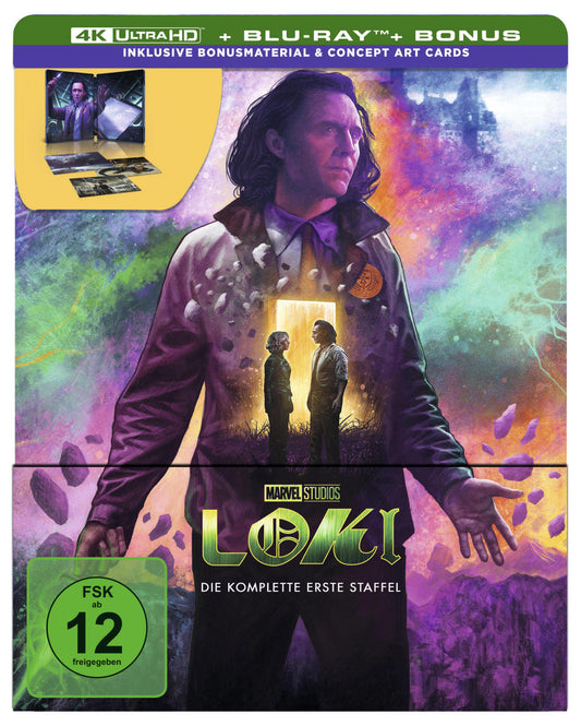 Loki - Staffel 1 4K UHD + Blu-ray (Lim. Steelbook)