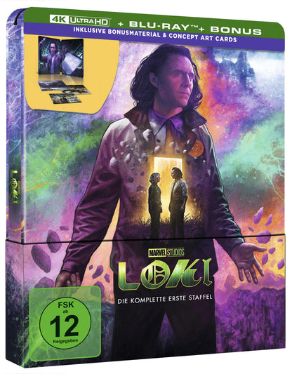 Loki - Staffel 1 4K UHD + Blu-ray (Lim. Steelbook)