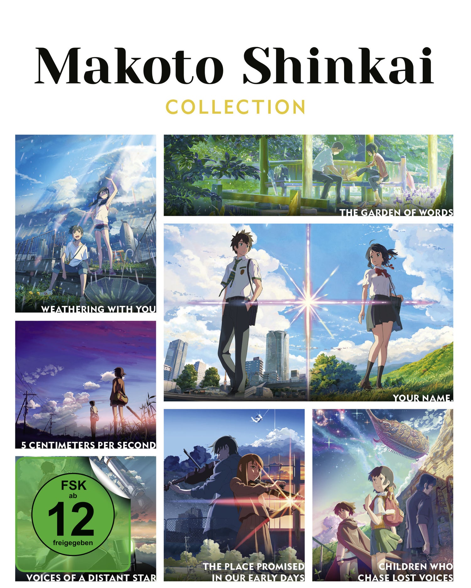 Makoto Shinkai Collection Blu-ray (Special Edition) BluRay