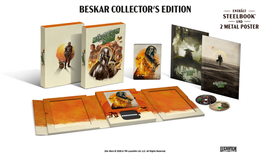 Star Wars: The Mandalorian and Grogu 4K UHD + Blu-ray (Lim. Beskar Collector's Edition) BluRay