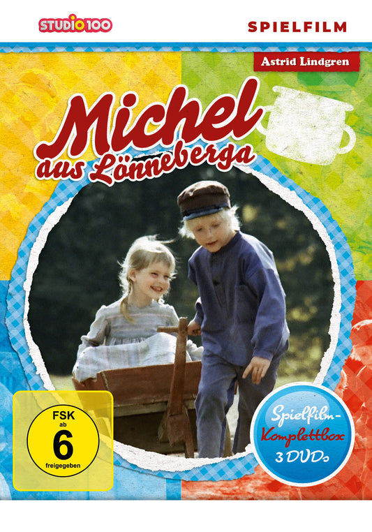 Michel aus Lönneberga - Spielfilm Komplettbox (3 DVDs)