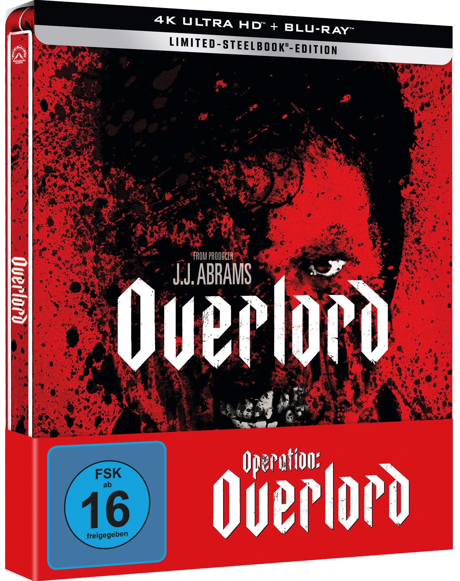 Operation: Overlord 4K UHD + Blu-ray Lim. Steelbook 4K UHD