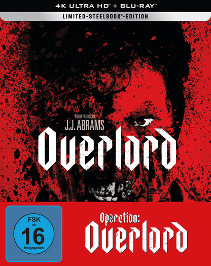 Operation: Overlord 4K UHD + Blu-ray Lim. Steelbook 4K UHD