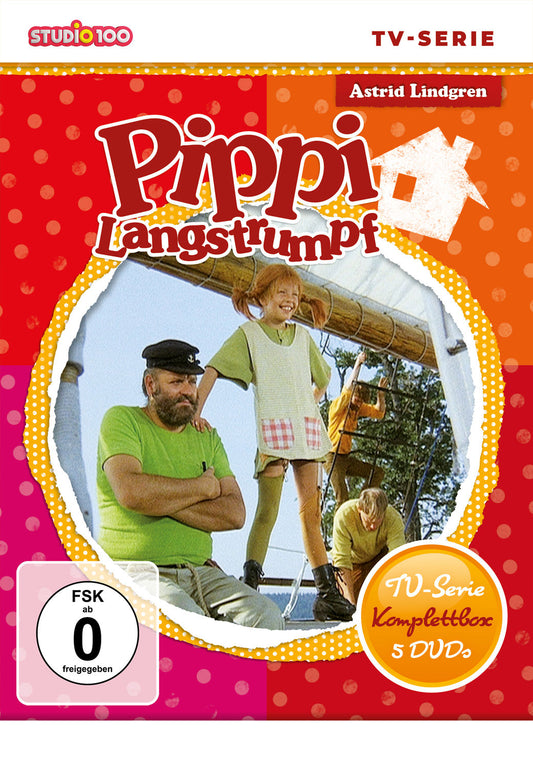 Pippi Langstrumpf - TV-Serien Komplettbox (5 DVDs)