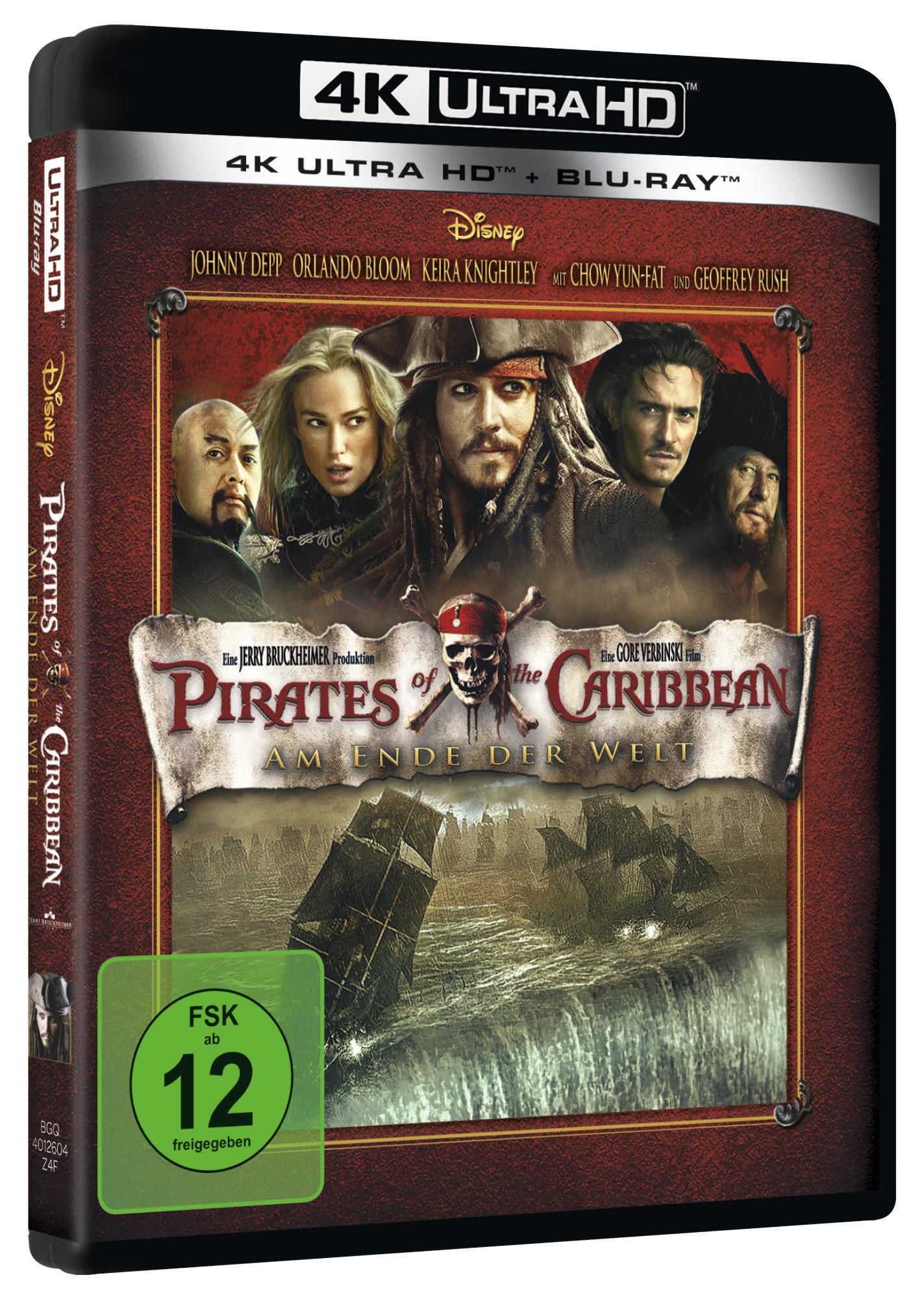 Pirates of the Caribbean - Am Ende der Welt 4K UHD + Blu-ray