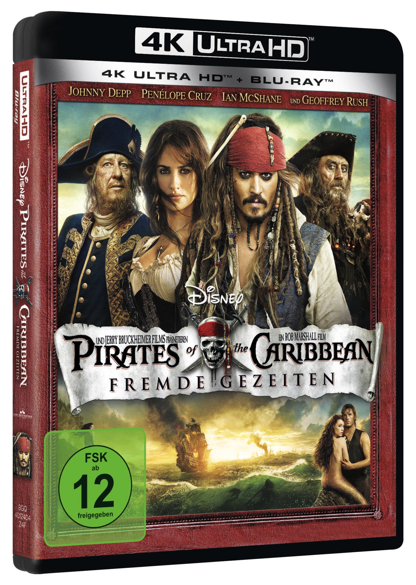 Pirates of the Caribbean - Fremde Gezeiten 4K UHD + Blu-ray