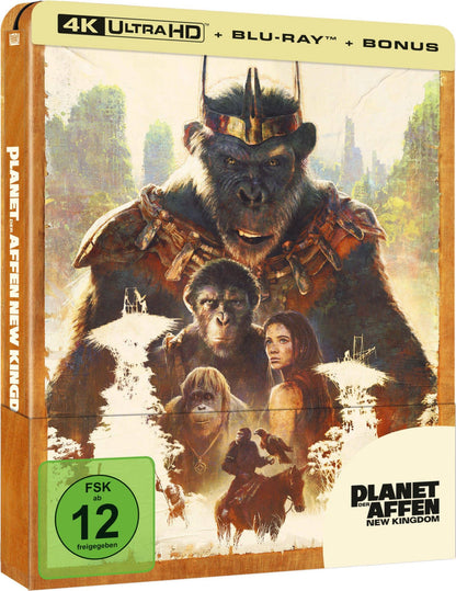 Planet der Affen: New Kingdom 4K UHD + Blu-ray (Lim. Steelbook)