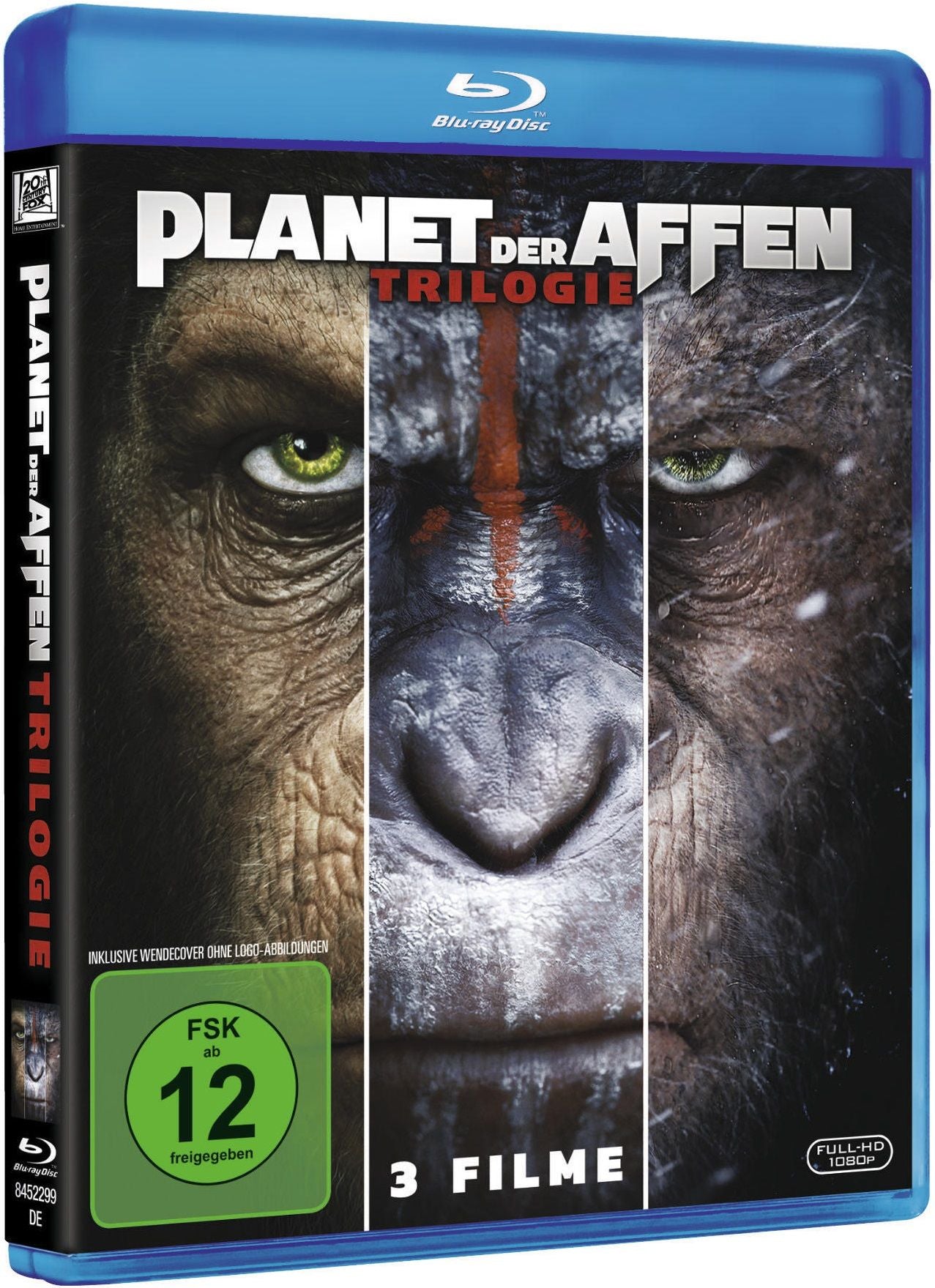 Planet der Affen Trilogie Blu-ray