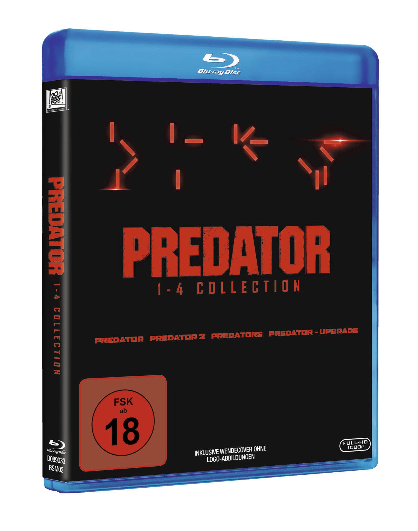 Predator 1-4 Blu-ray