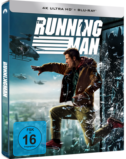 The Running Man (2025) 4K UHD + Blu-ray (Lim. Steelbook)