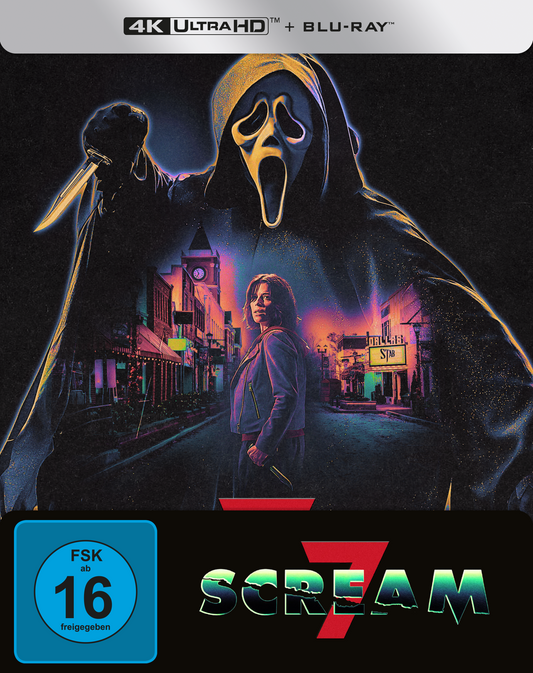 Scream 7 4K UHD + Blu-ray Lim. Steelbook