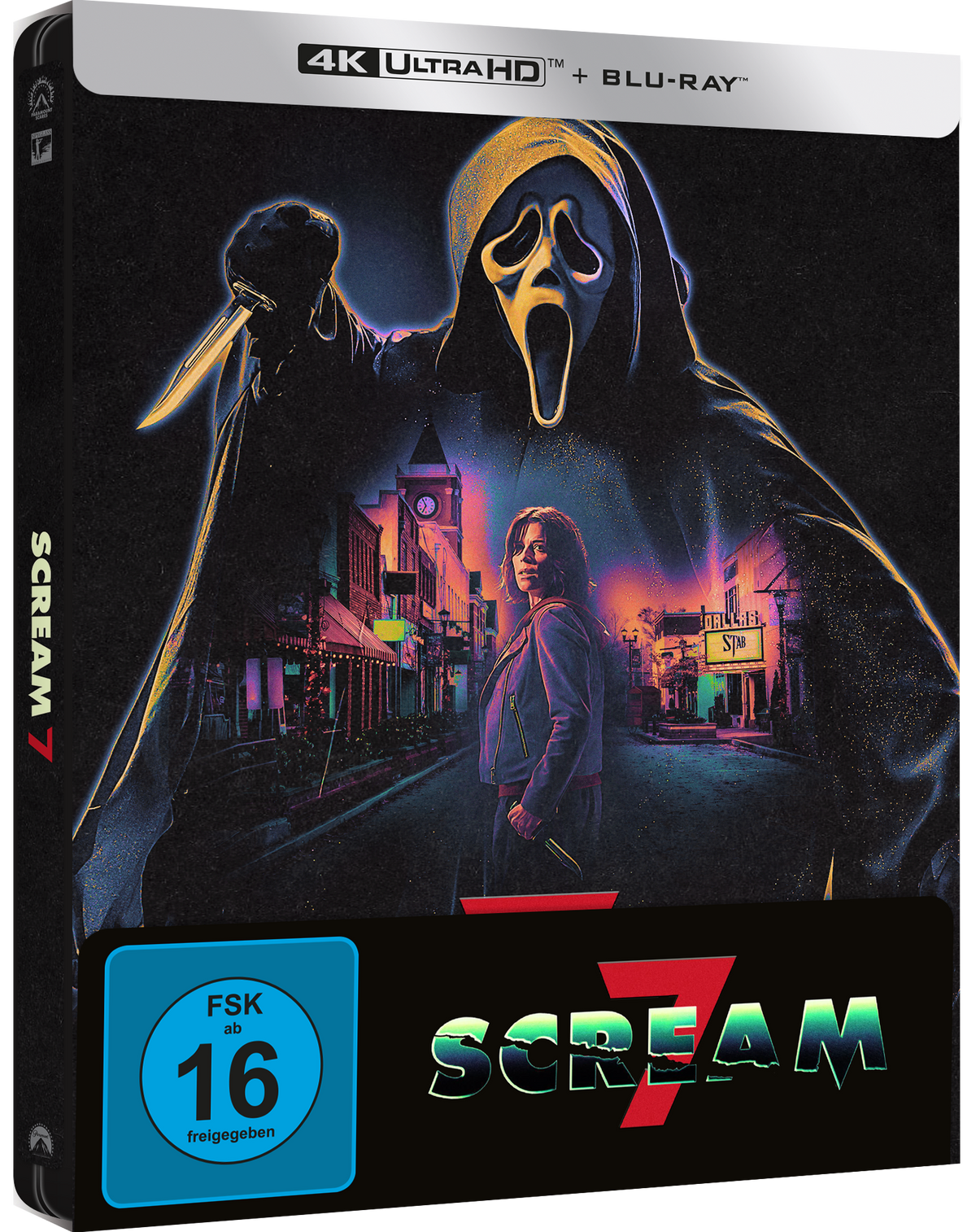 Scream 7 4K UHD + Blu-ray Lim. Steelbook BluRay