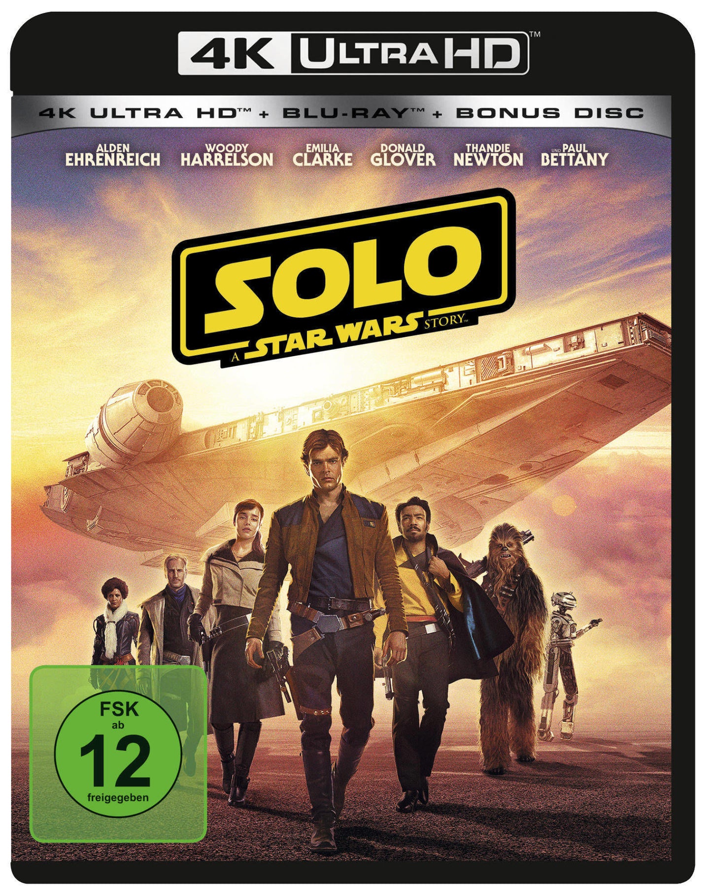 Solo: A Star Wars Story 4K UHD + Blu-ray