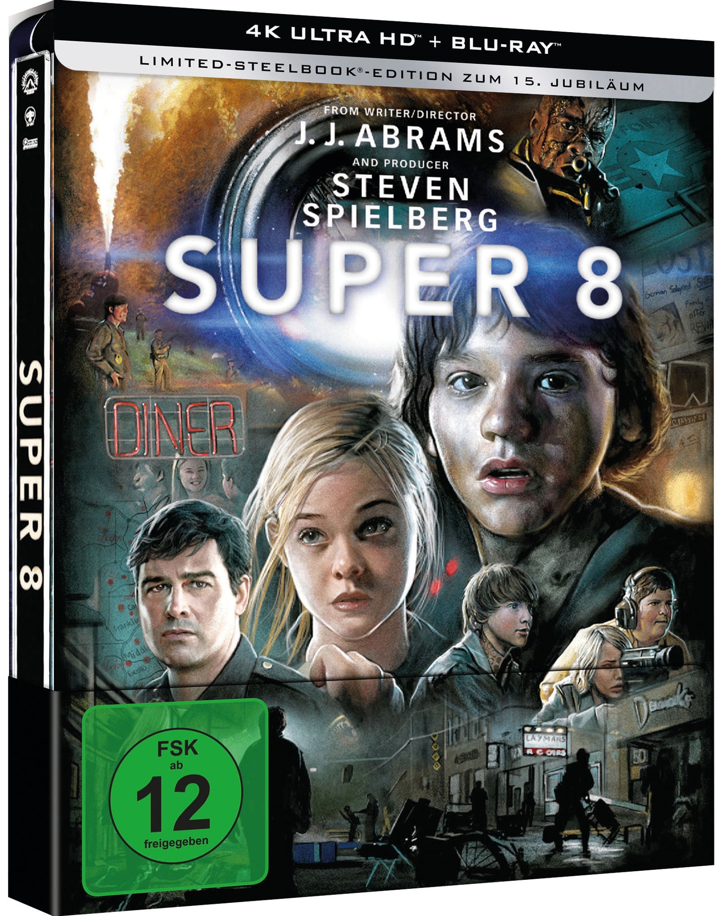 Super 8 4K UHD + Blu-ray Lim. Steelbook