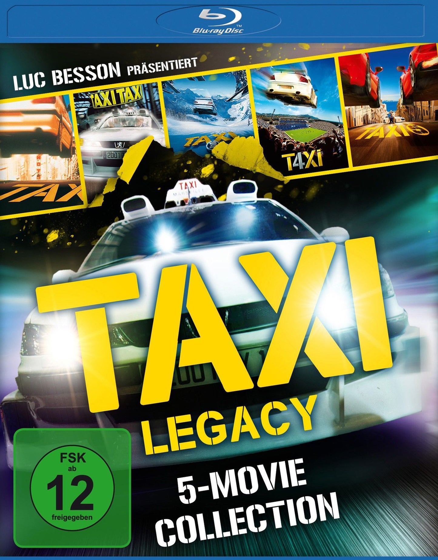 Taxi Legacy - 5 Movie Collection Blu-ray