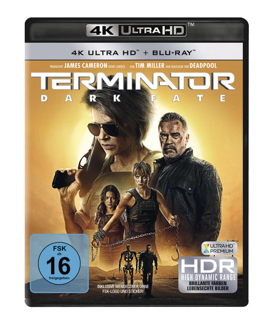 Terminator: Dark Fate 4K UHD + Blu-ray