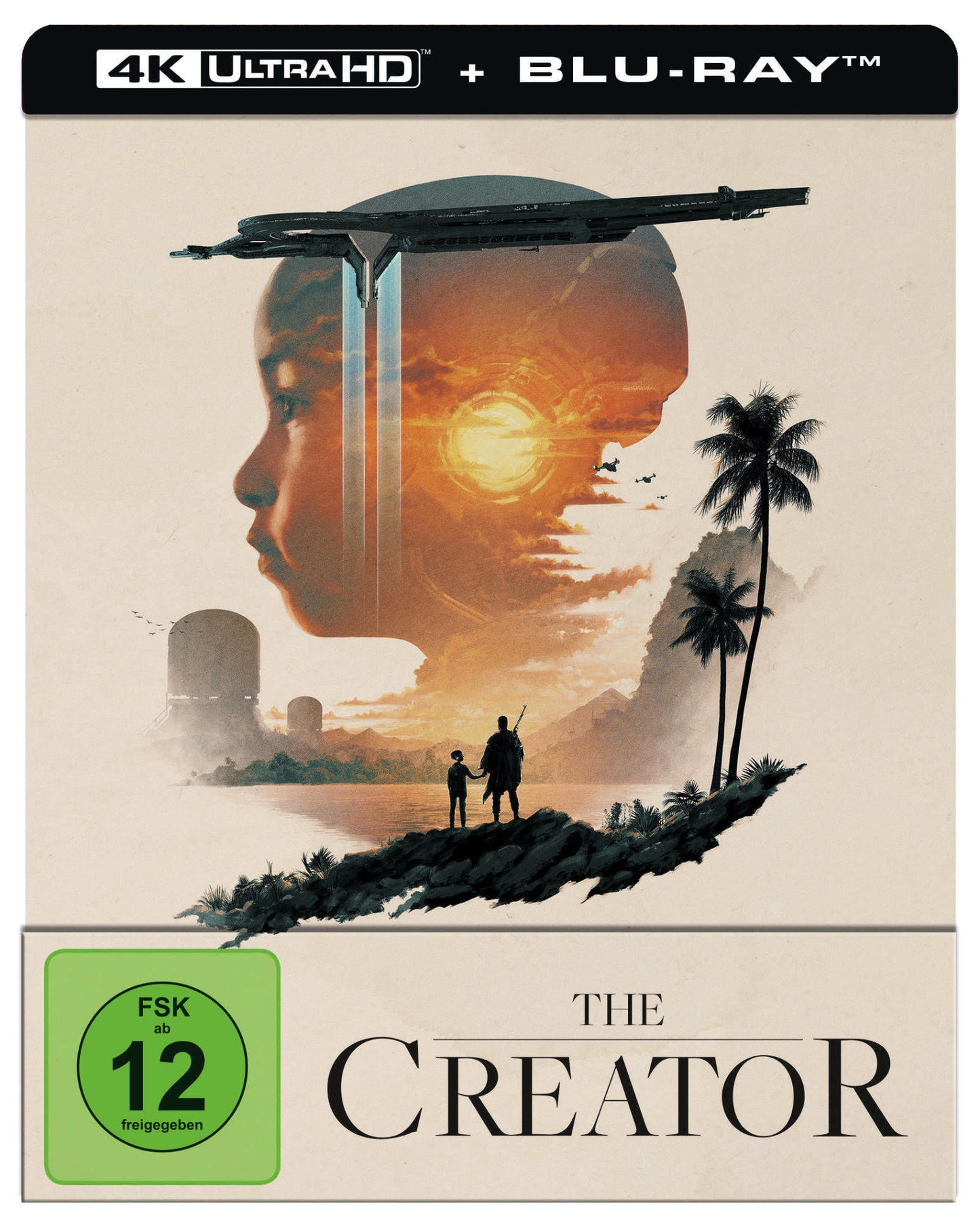 The Creator 4K UHD + Blu-ray (Lim. Steelbook)