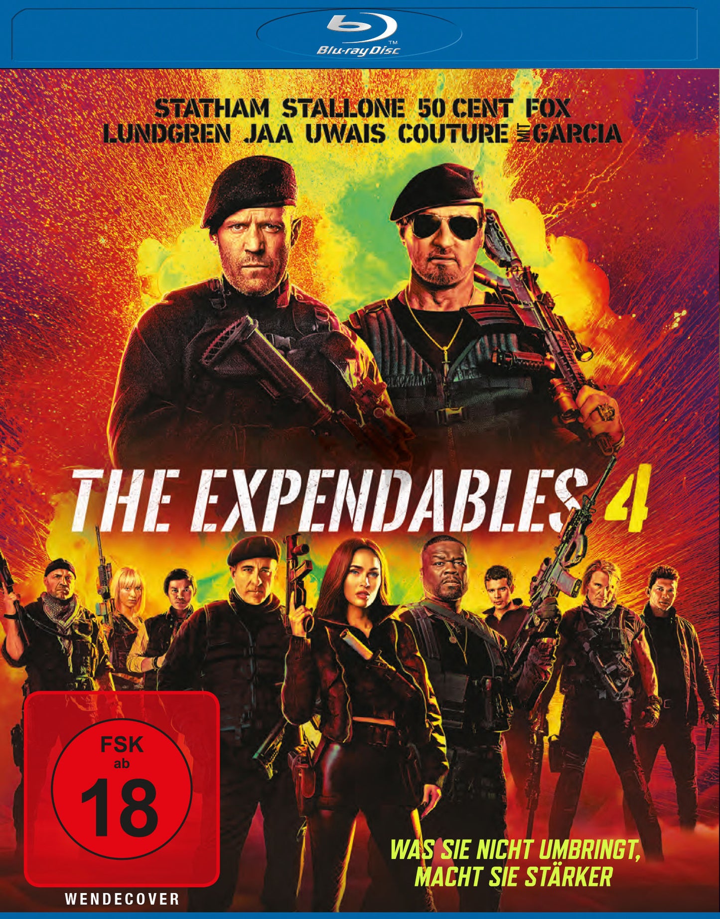 The Expendables 4 Blu-ray