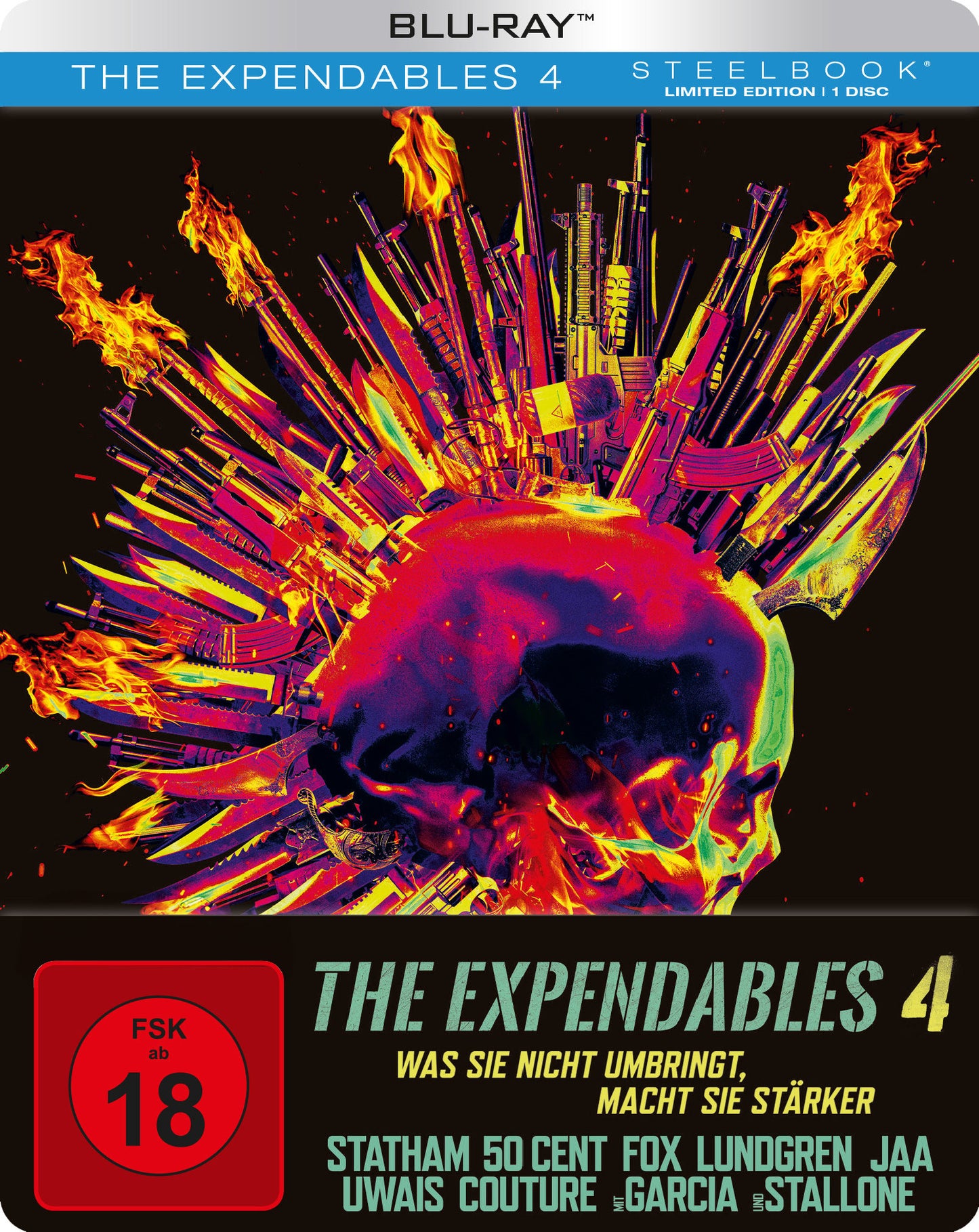 The Expendables 4 Blu-ray (Lim. Steelbook)