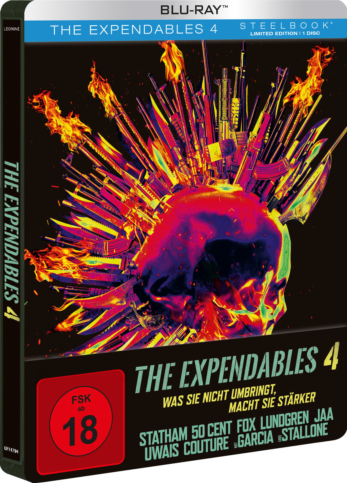 The Expendables 4 Blu-ray (Lim. Steelbook)