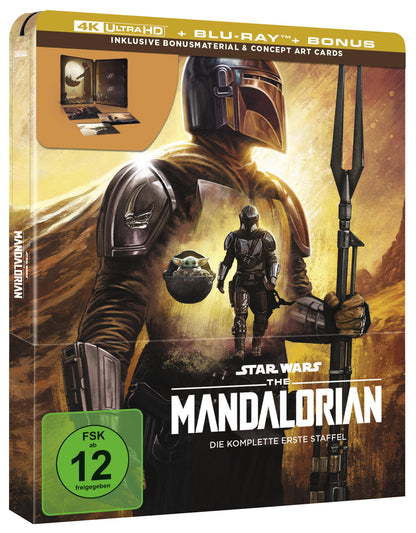 The Mandalorian - Staffel 1 4K UHD + Blu-ray (Lim. Steelbook)