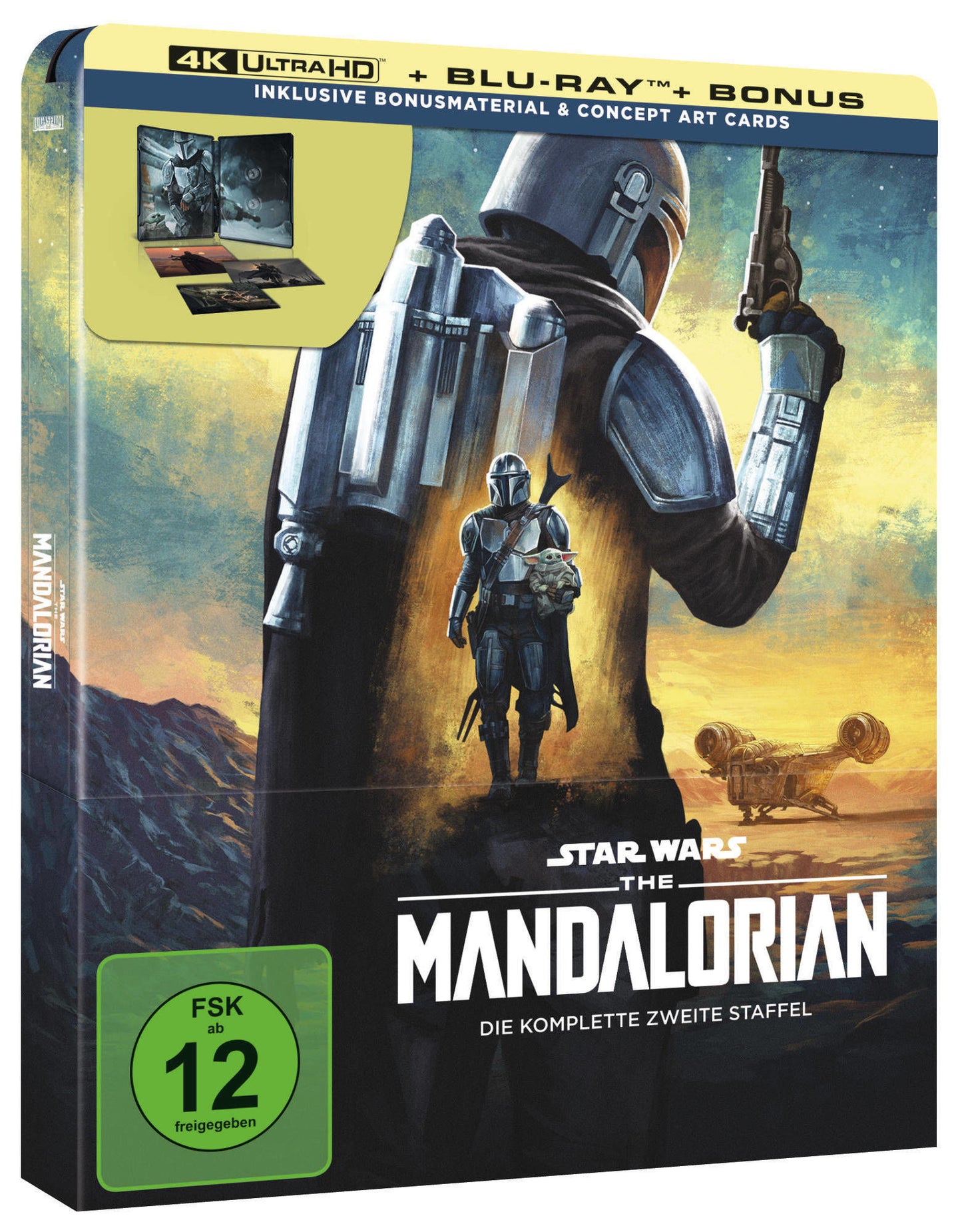 The Mandalorian - Staffel 2 4K UHD + Blu-ray (Lim. Steelbook)