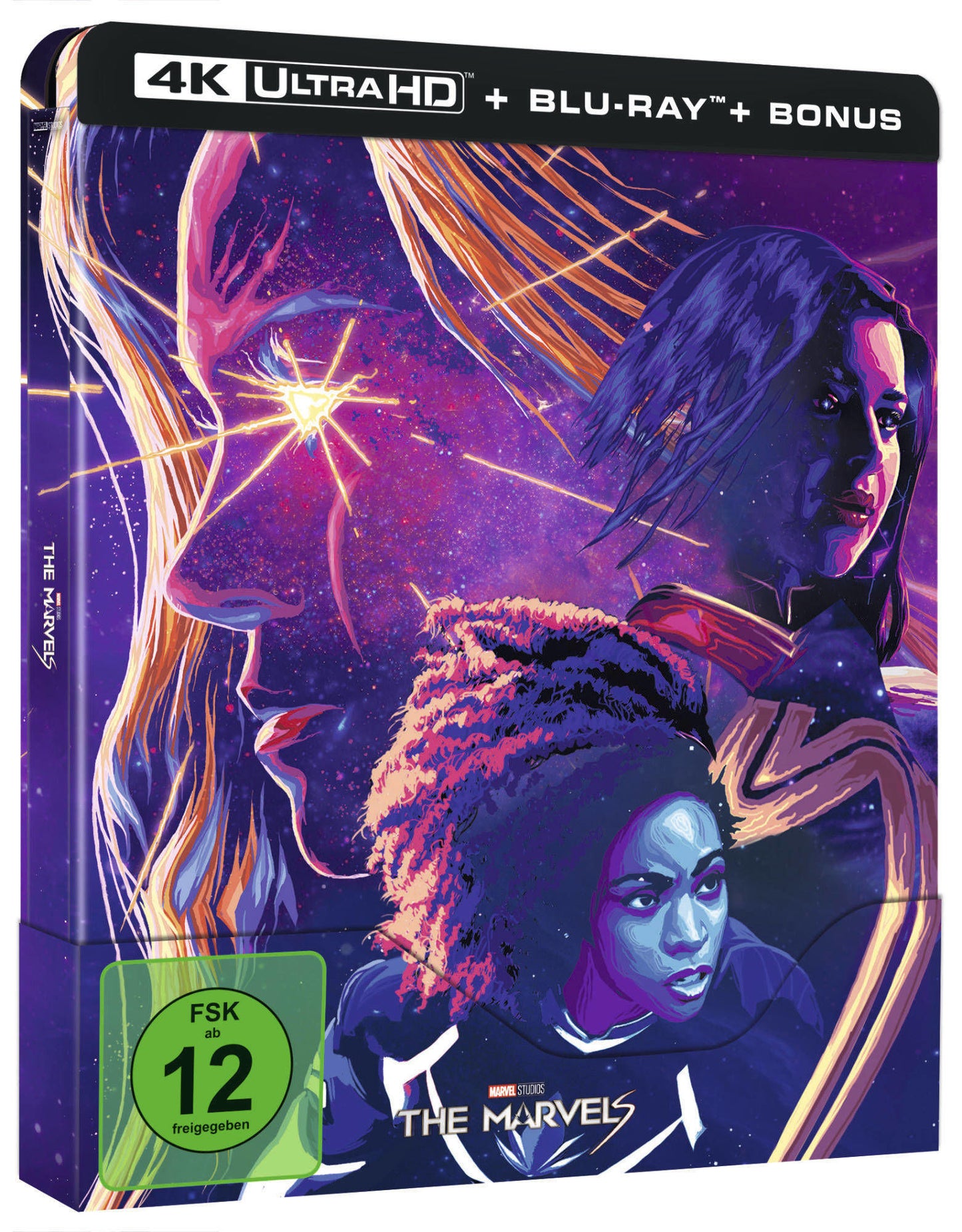 The Marvels 4K UHD + Blu-ray (Lim. Steelbook)