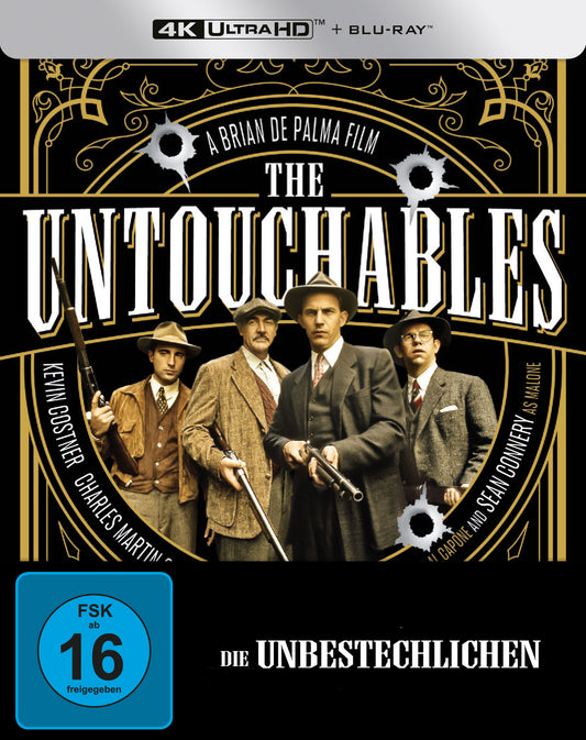The Untouchables - Die Unbestechlichen 4K UHD + Blu-ray Lim. Steelbook BluRay
