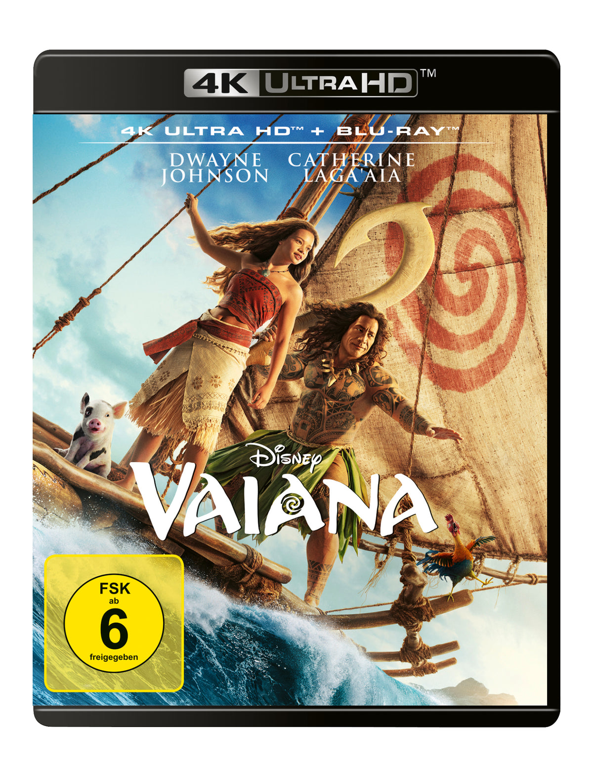 Vaiana (Live Action) 4k UHD + Blu-ray 4K UHD