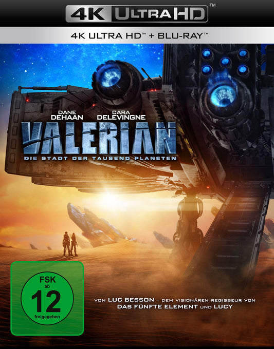 Valerian - Die Stadt der tausend Planeten 4K UHD + Blu-ray