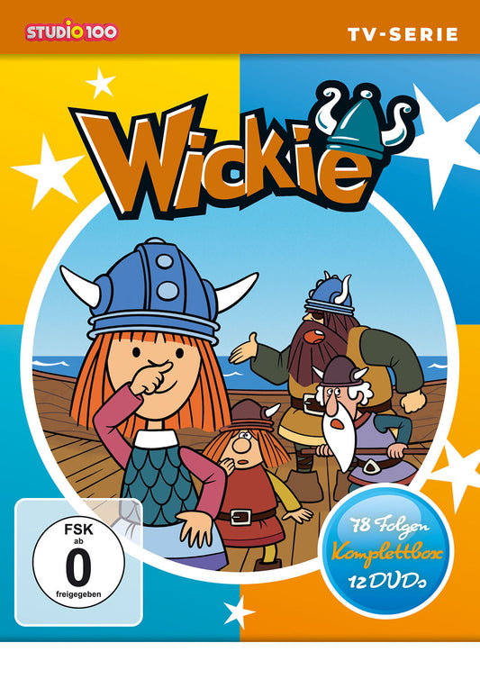 Wickie und die starken Männer (Klassik) TV-Serien Komplettbox (12 DVDs)