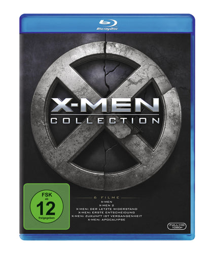 X-Men 1-6 Blu-ray