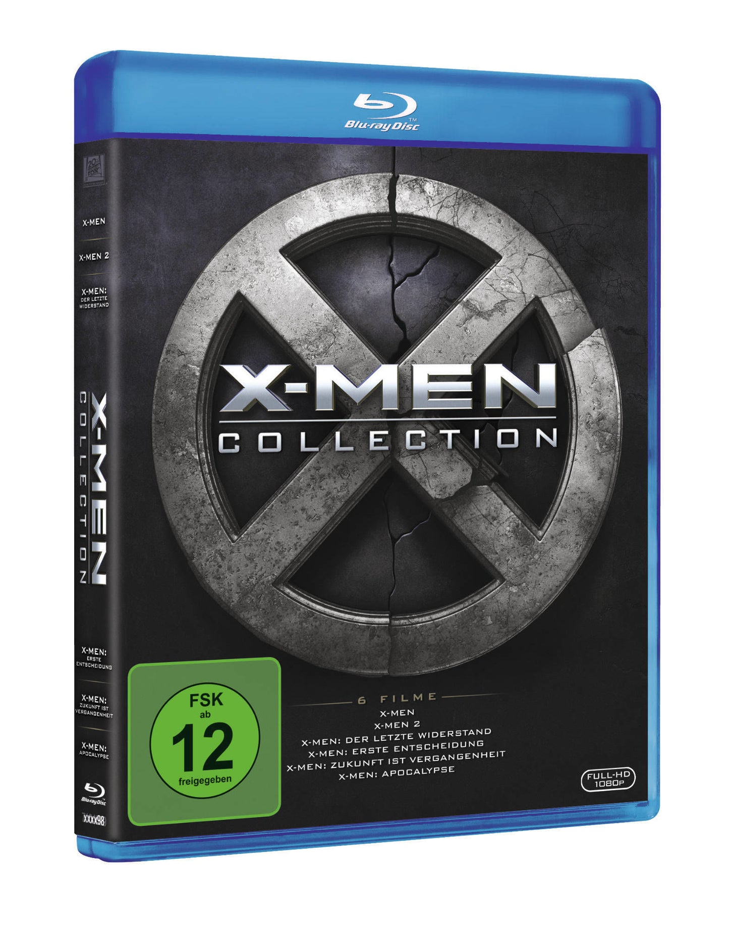 X-Men 1-6 Blu-ray